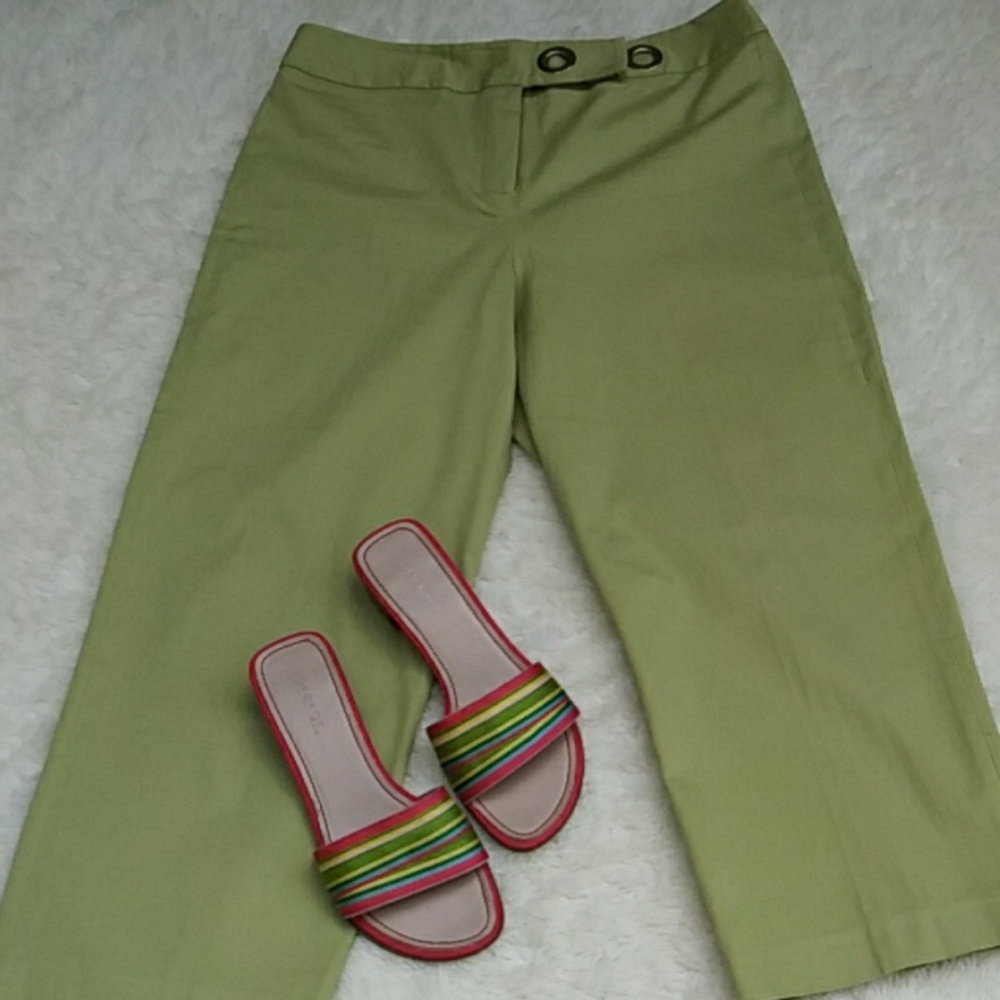 LARRY LEVINE * Green Capris